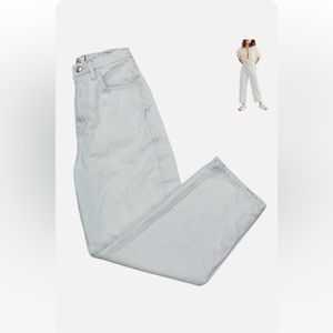 We The Free People ob1153149 Frank Dad Jeans 28‎ blue